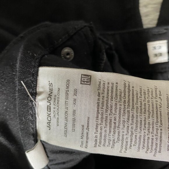 Jack & Jones Slim Fit Jeans - Black - Picture 4 of 4